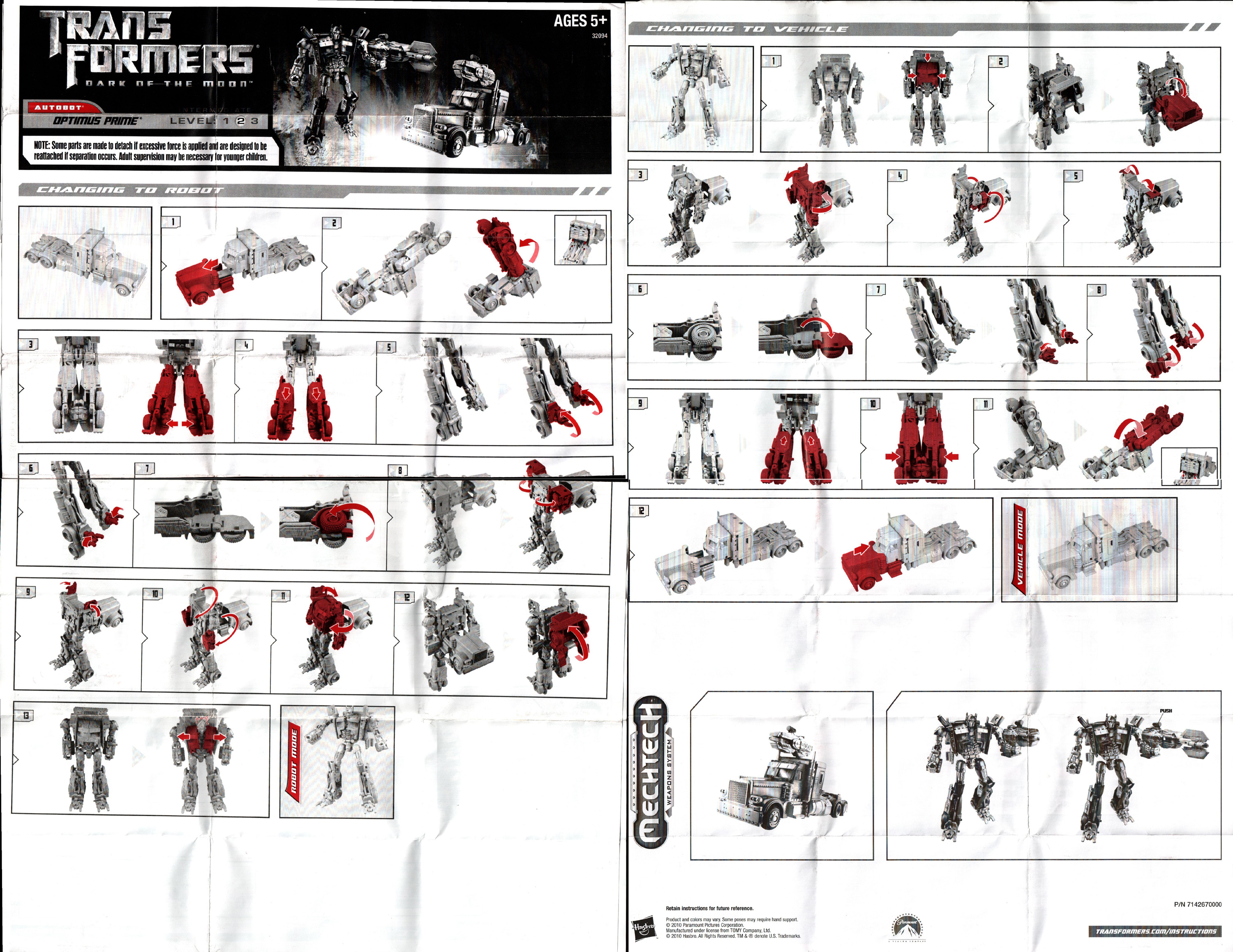 transformers toy guide